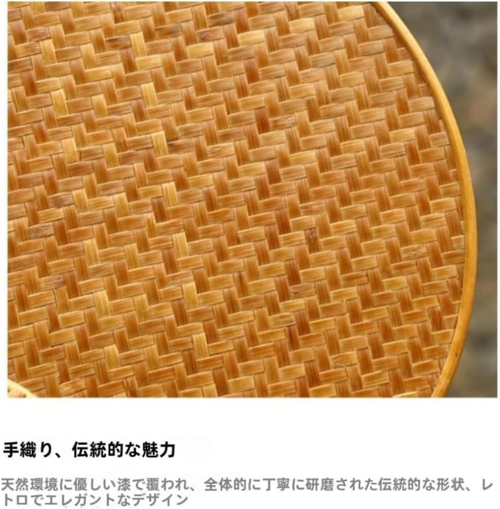 天然青ひご手編み うちわ 和風 扇子 伝統工芸品 鹿尾型 芭蕉型 レトロ 涼感 お茶席 和室 インテリア ギフト 夏祭り 花火大会 軽量 コンパクト 持ち運び便利 (切り抜き扇子（ペンダント付き）)