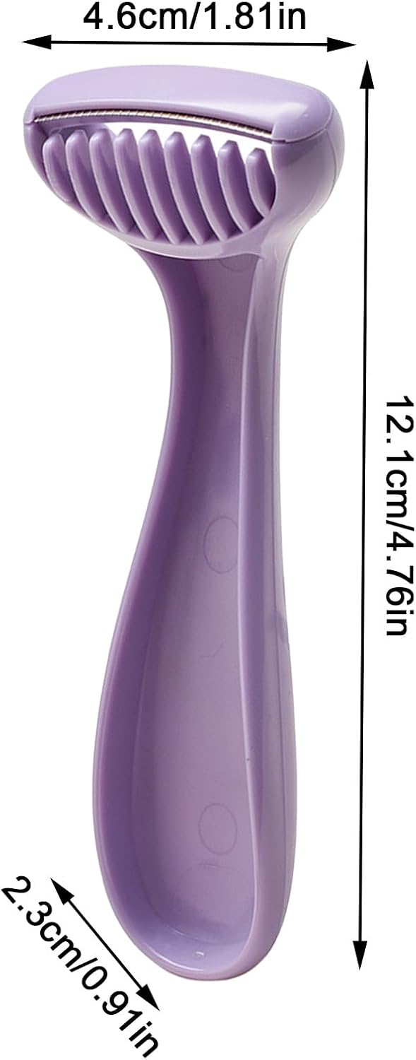 Razor for Women, Zero Sense Shaver Limbs Hair Armpit Hair Pubic Full Body Manual Hair Removal Shaver Portable Epilator Razor for Women - Bikini Trimmer | Body Hair Trimmer, Body Groomer, Body Shaver