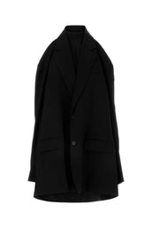 Balenciaga バレンシアガブラックウールブレザー - Image 5