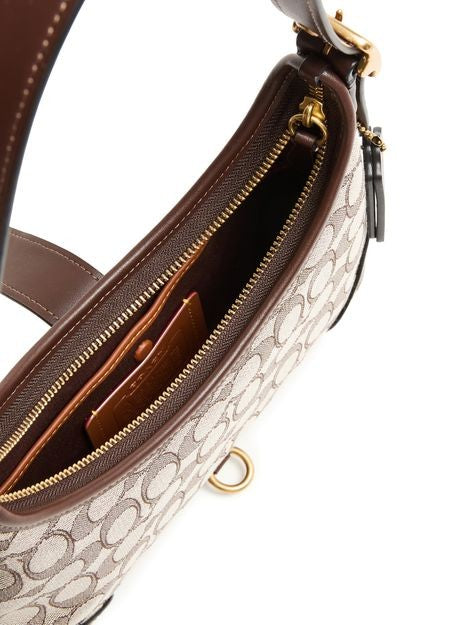 COACH Hamptons signature jacquard hobo bag - Image 5