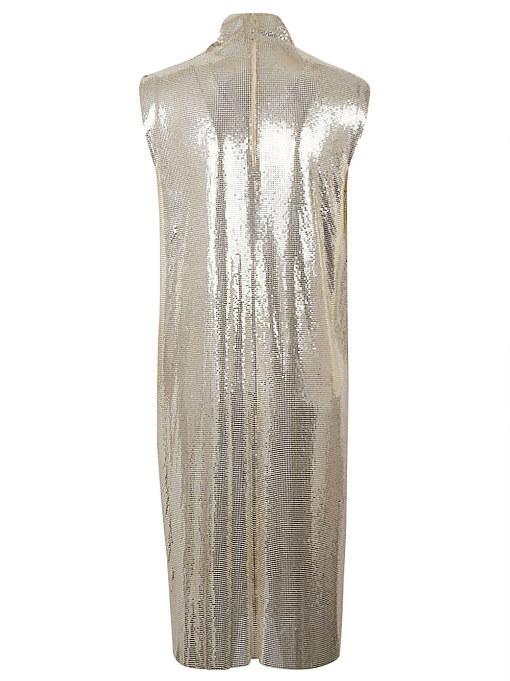 Sportmax SportMaxファッションメタリックニットミニドレス - Image 5