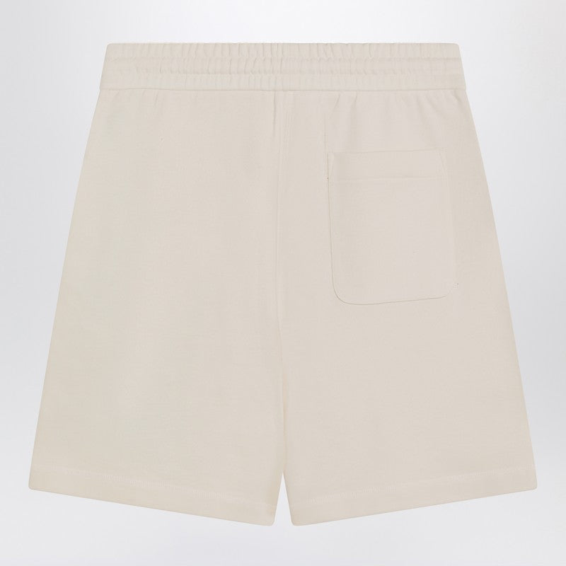 Moncler ドナルド・グローバーのモンクラーxギルガファームアイボリーホワイトコットンショーツ - Image 5