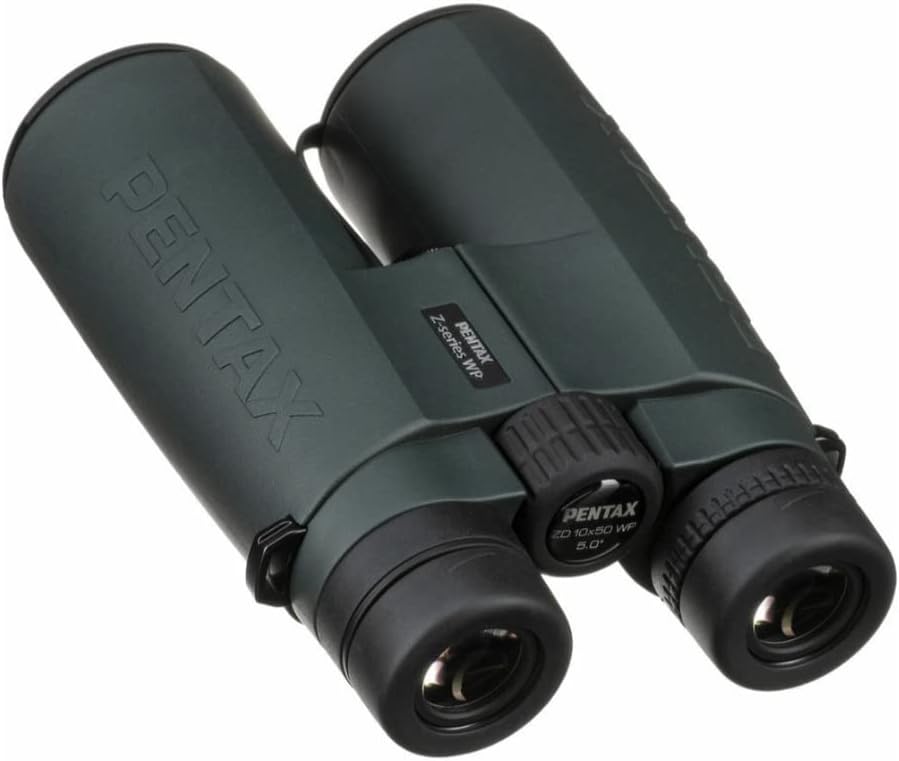 Pentax 10x50 Z Series ZD WP Binocular Bundle Binoculars Harness Lens Cleaning Pen (3 Items)