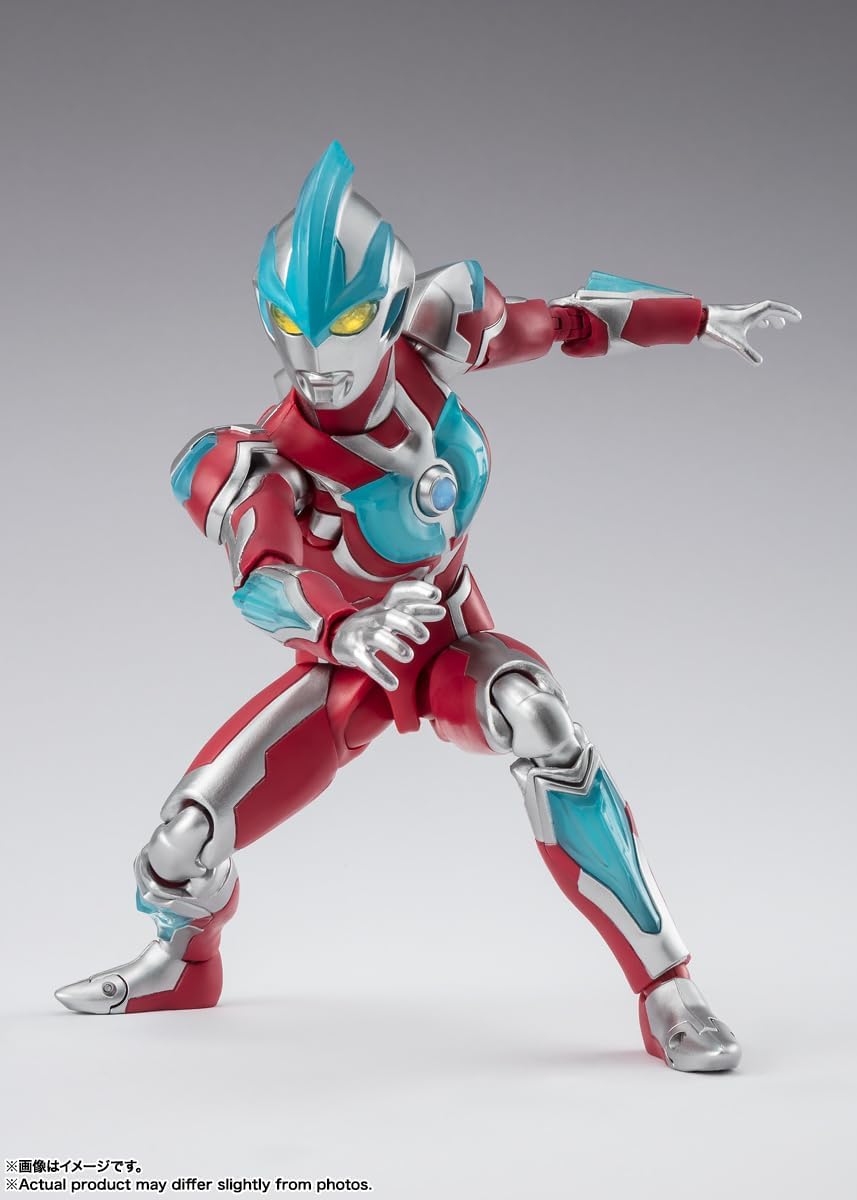 TAMASHII NATIONS S.H. Figuarts Ultraman Ginga (Ultraman New Generation Stars Ver.) Approx. 5.9 inches (150 mm), PVC & ABS Painted Articulated Action Figure