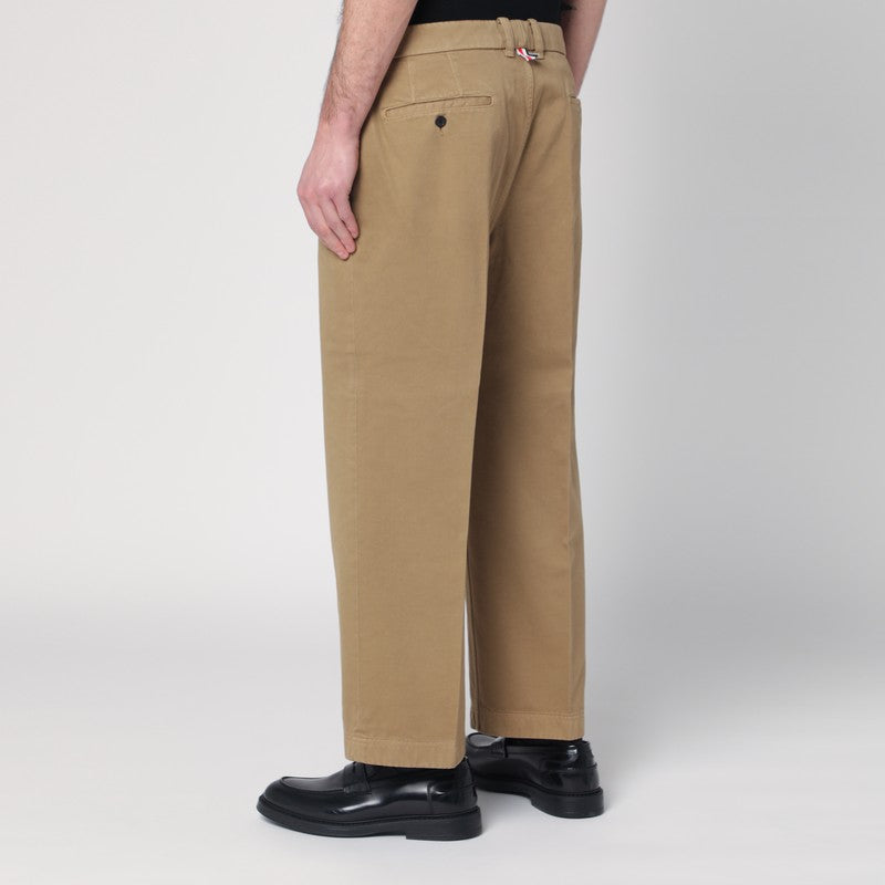 Thom Thom Browne Khaki Coloured Trousers In Cotton - Image 5