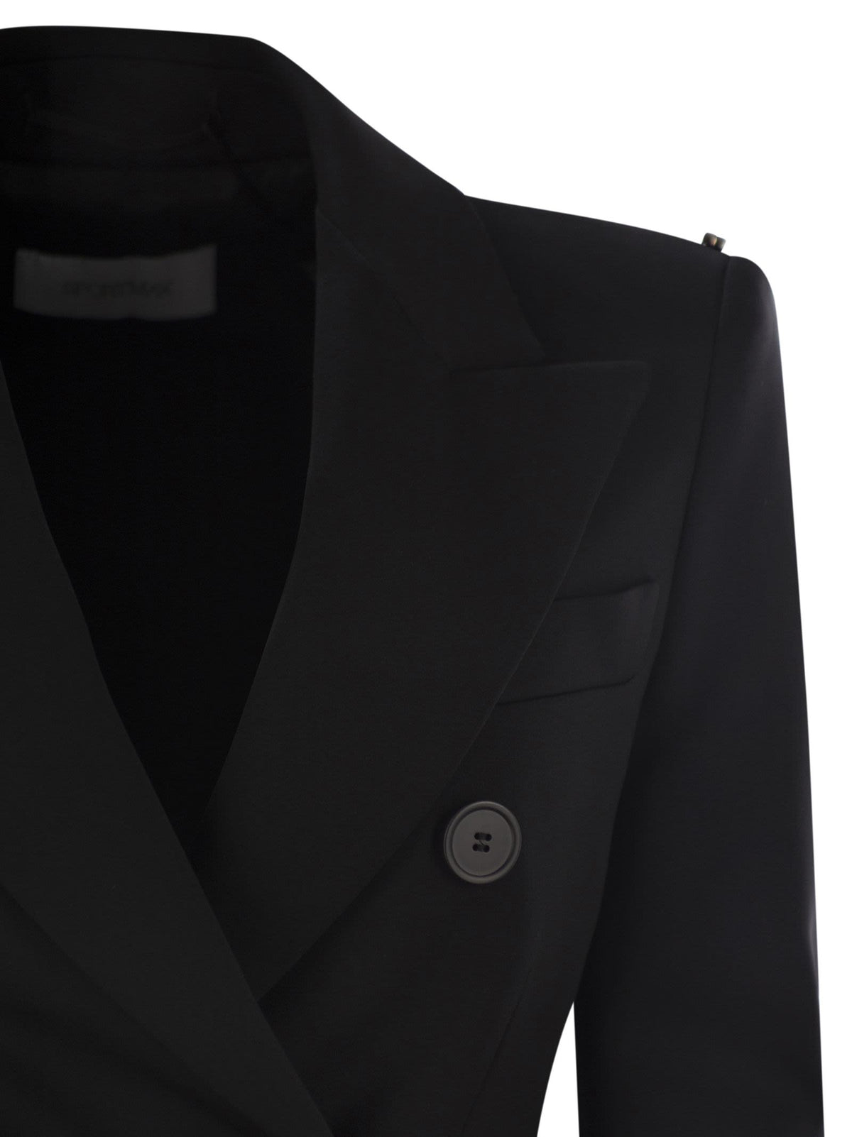 Sportmax SportMax Frizzo Scuba Jersey Blazer - Image 5