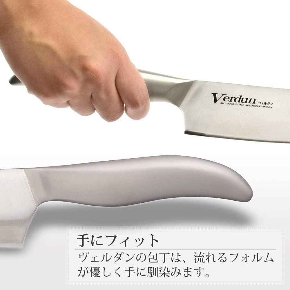 Shimomura Industrial Co. Verdun Santoku Kitchen Knife 165mm OVD-11