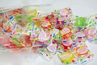 From September 1, 2024, Size Changes Sequentially (Diameter 1.1 to 1.0 inches (2.9 cm) to 1.0 inches (2.6 cm)), Gold Fan, Fruit Candy, 100 Pieces, Large Size, Stovetop Cooking, Value, Fruit Candy