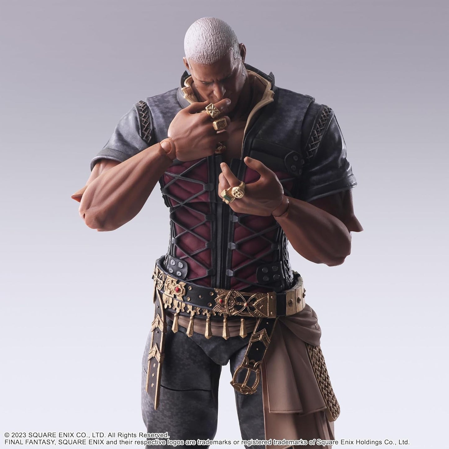 FINAL FANTASY XVI BRING ARTS Fugo Kupka PVC Pre-painted Action Figure