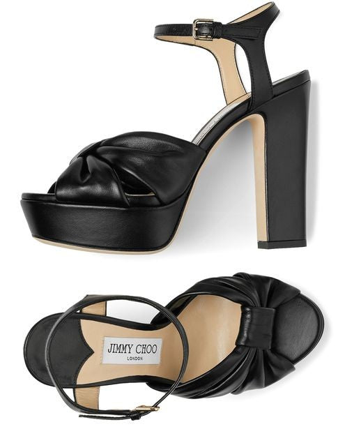 JIMMY CHOO プラットフォームサンダル Heloise 120 - Image 5