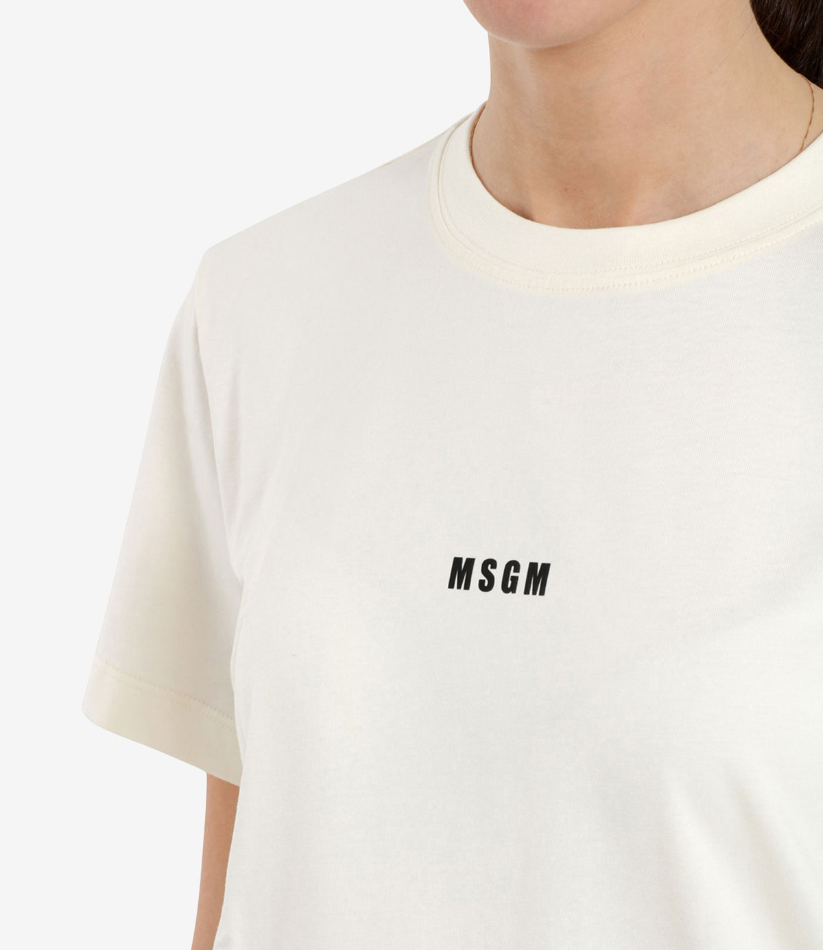 Msgm MSGM Tシャツとポロスベージュ - Image 5