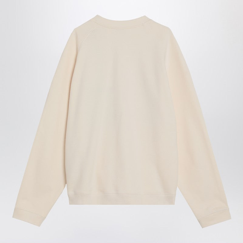 Moncler モンクラーxギルガ農場ドナルドグローバーアイボリーホワイトコットンスウェットシャツ - Image 5