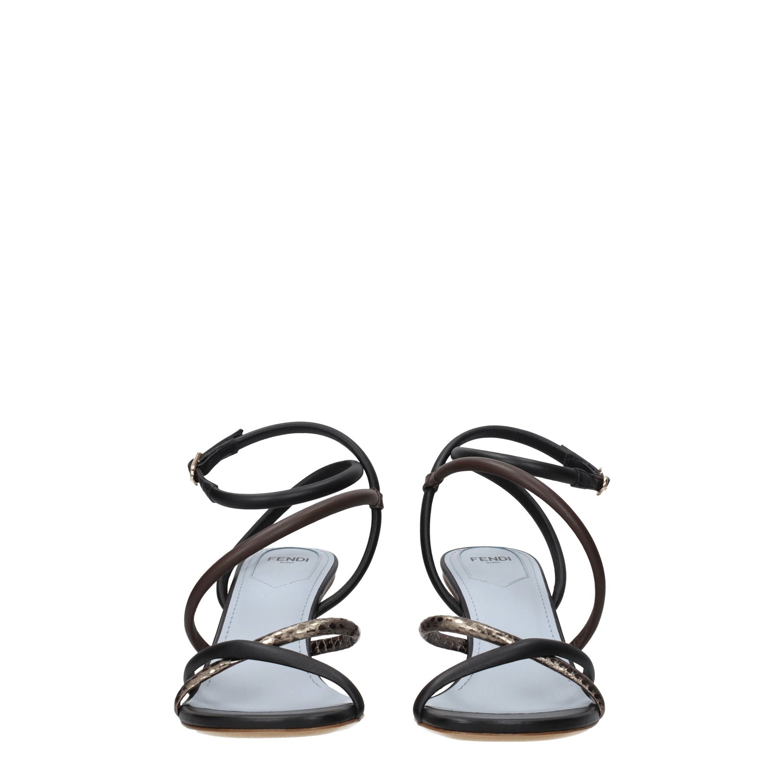 Fendi フェンディサンダル女性マルチカラーレザー - Image 5