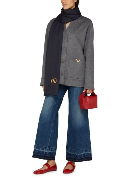 VALENTINO GARAVANI Vロゴ シグネチャー スカーフ - Image 5