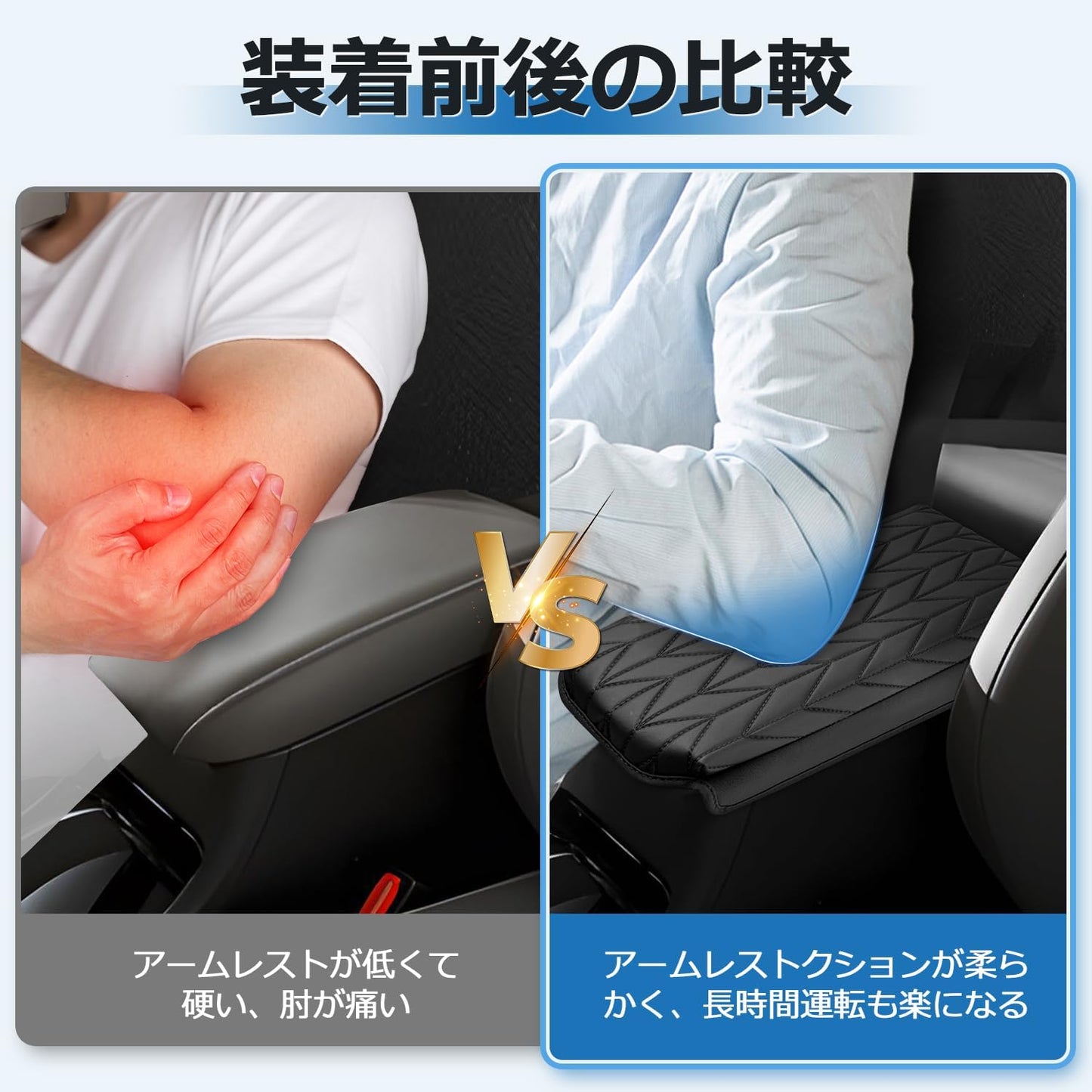 New Prius 60 Series Armrest Cushion, Armrest Carver, Prius 60 Series, Accessory, Armrest Pad, Console Box Protection, PRIUS ZVW60/MXWH60, 5th Generation, 2023-Present Armrest, Easy