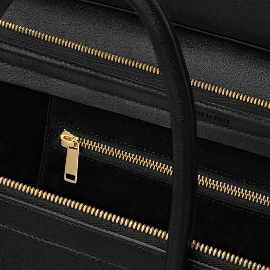 CELINE Large new luggage in supple shiny lambskin - Image 5
