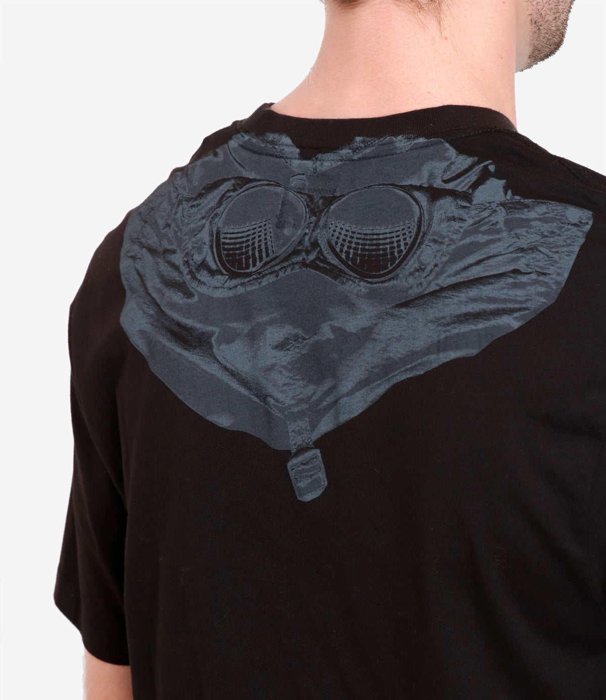 C C.P.会社Tシャツとポロスブラック - Image 5