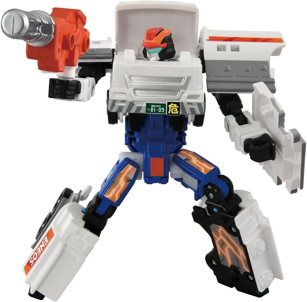 Takara Tomy Tomica Jobreiver TJB04 Standbreiver ENEOS Tank Lorry Mini Car Toy, Ages 3 and Up