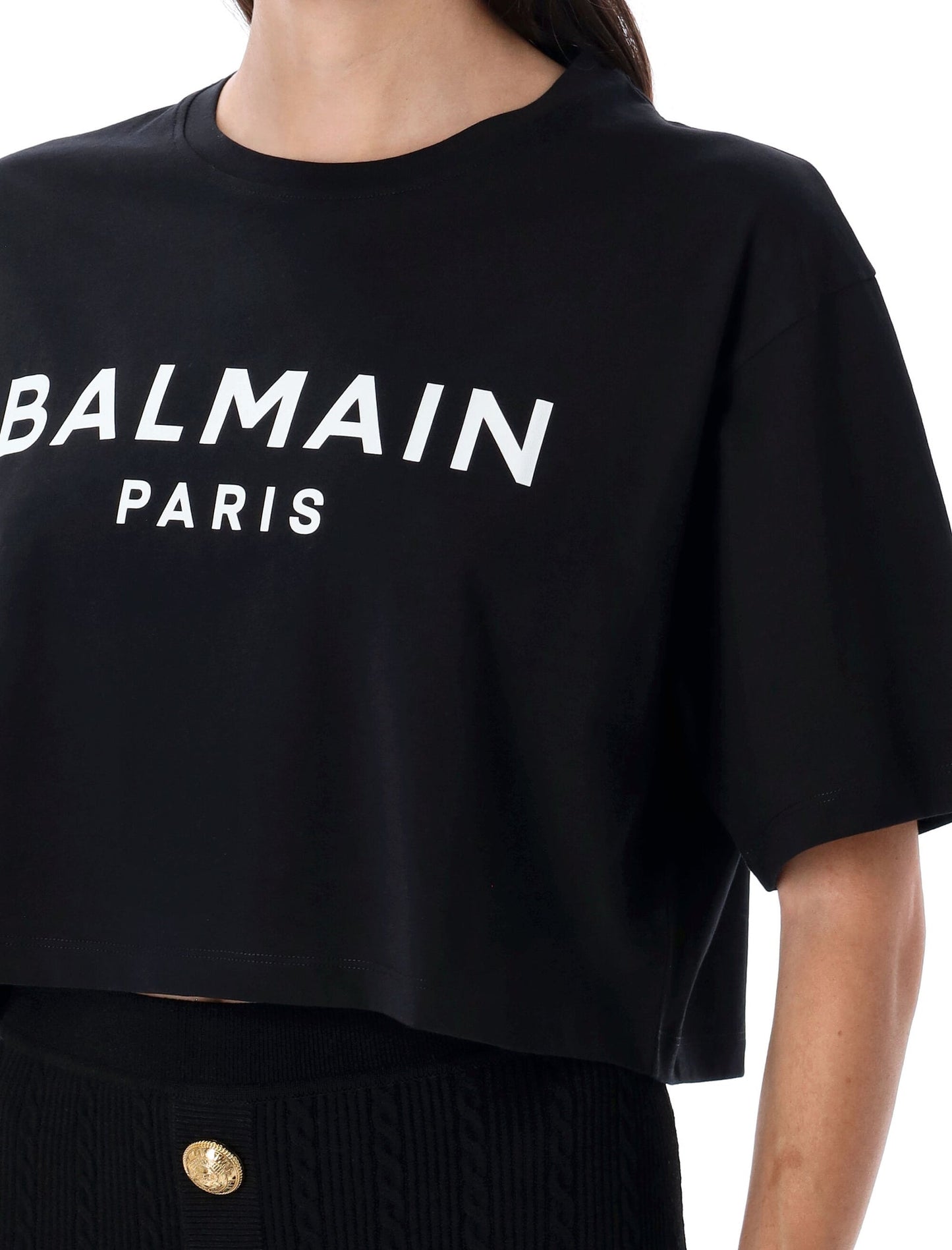 Balmain Tシャツとポロスブラック - Image 5
