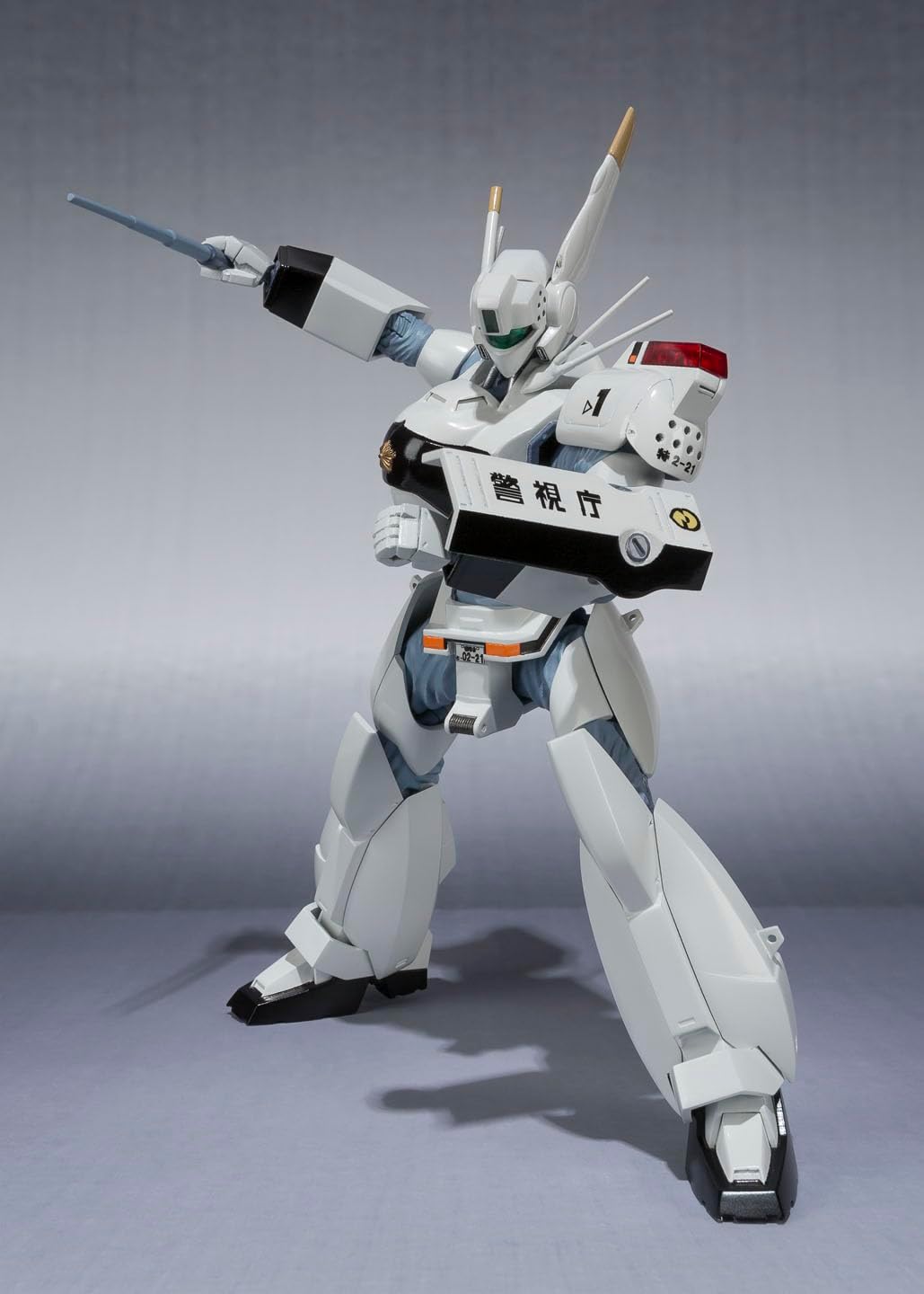 Tamashi Nations Robot Spirits Mobile Police Patlabor Ingram No. 1 (Resale Version), Approx. 4.9 inches (125 mm), ABS & PVC Pre-painted Action Figure