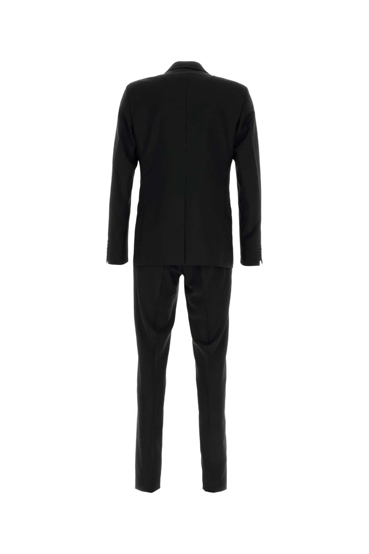 Prada プラダ ブラック ウール ブレンド スーツ - Image 5