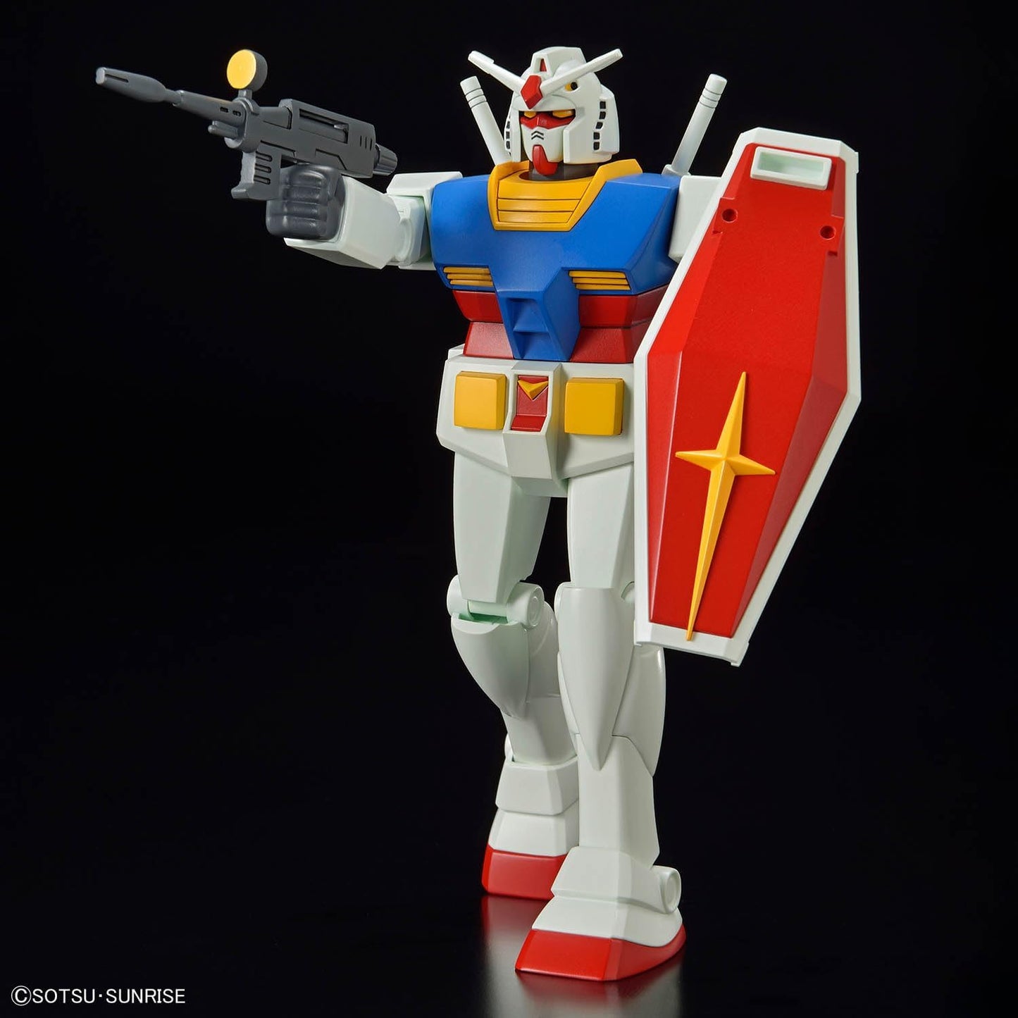BANDAI SPIRITS Best Mecha Collection RX-78-2 Gundam (REVIVAL Ver.) 1/144 Scale, Color-coded Plastic Model