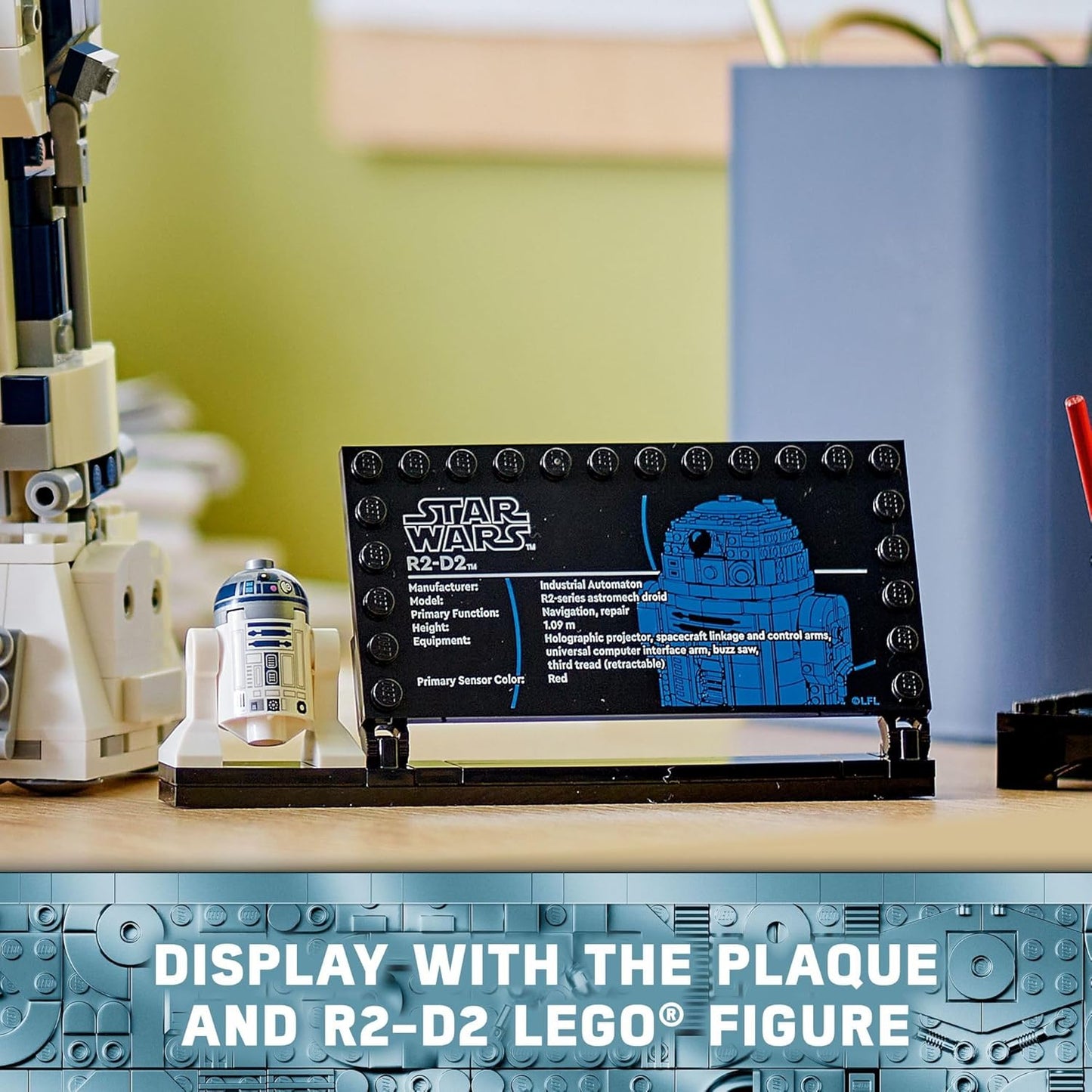 LEGO Star Wars R2-D2 - Juego de juguetes de construcción – Juega o exhibe juguetes de Star Wars para niños y niñas, a partir de 10 años – Ideas de regalo para niños y fans – Incluye 25 aniversario Darth Malak minifigura – 75379