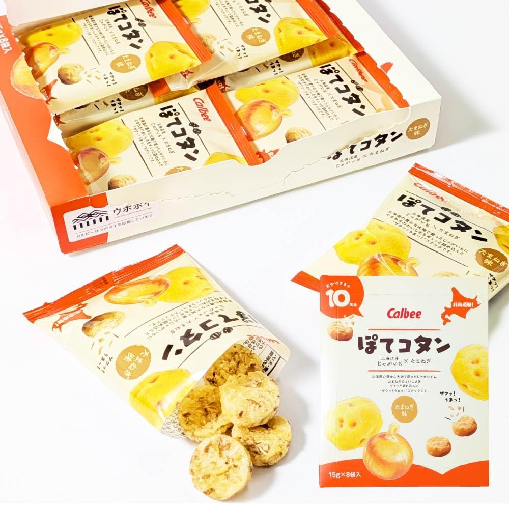Calbee Potato [New Package] Potekotan 96g (16g*6 bags) 1 box