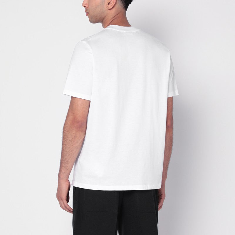 Jil ジルサンダーホワイトコットンTシャツ - Image 5