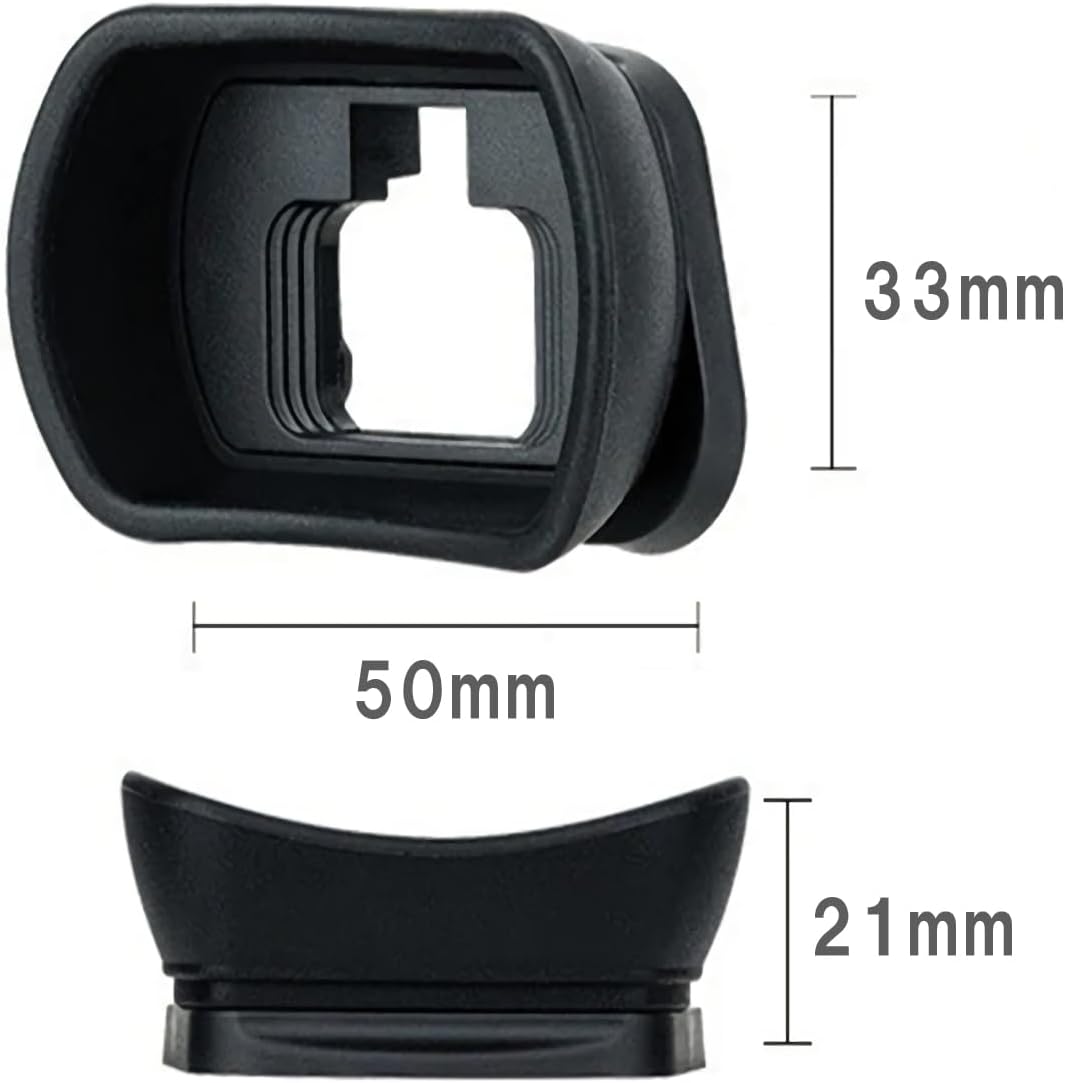 DK-29 Extended Eyepiece, Nikon Compatible, Eyepiece, Compatible Eyepiece, Eyepiece, Nikon Z5, Z6, Z7, Z6II, Z6III, Z7II, DK29, Mirrorless SLR Camera, Nikon Eyepiece, Includes Hot Shoe Cover Level (Set