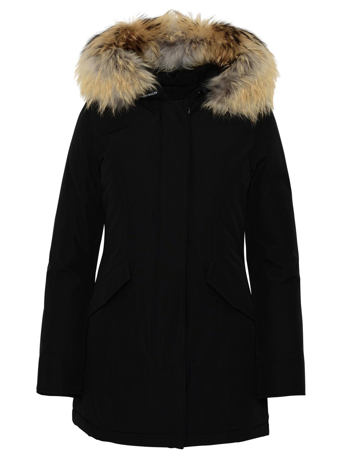 Woolrich Woolrich John Rich＆Bros Artic Black Cotton Blend Parka - Image 5