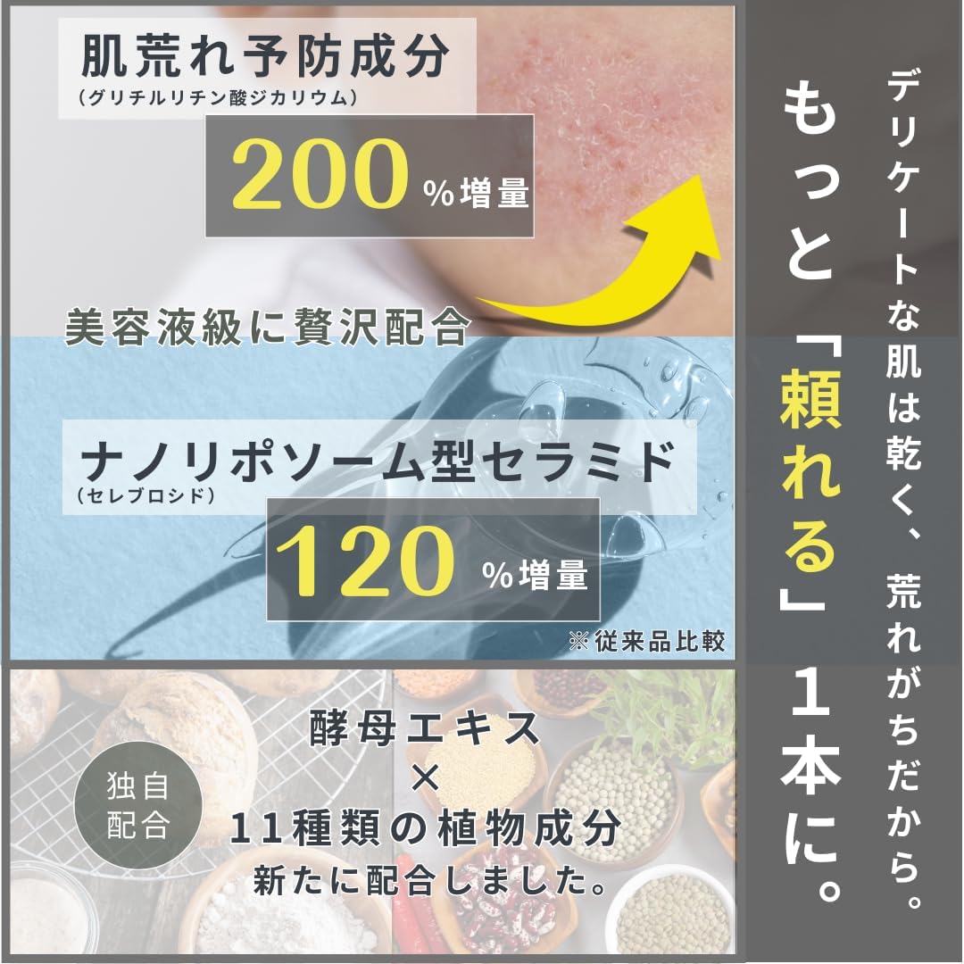 YOUR WSIH Baby & Mama Sensitive Skin Research, Dense Ceramide Serum Gel, All-in-One for Whole Body Use, 200% Increase, Fragrance-free, Additive-Free, Highly Moisturizing, Pump, Professional