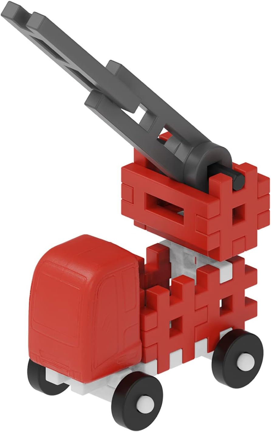 Gakken New Block Vehicle Set (For Ages 2 and Up), 20 Types, 96 Parts 83729