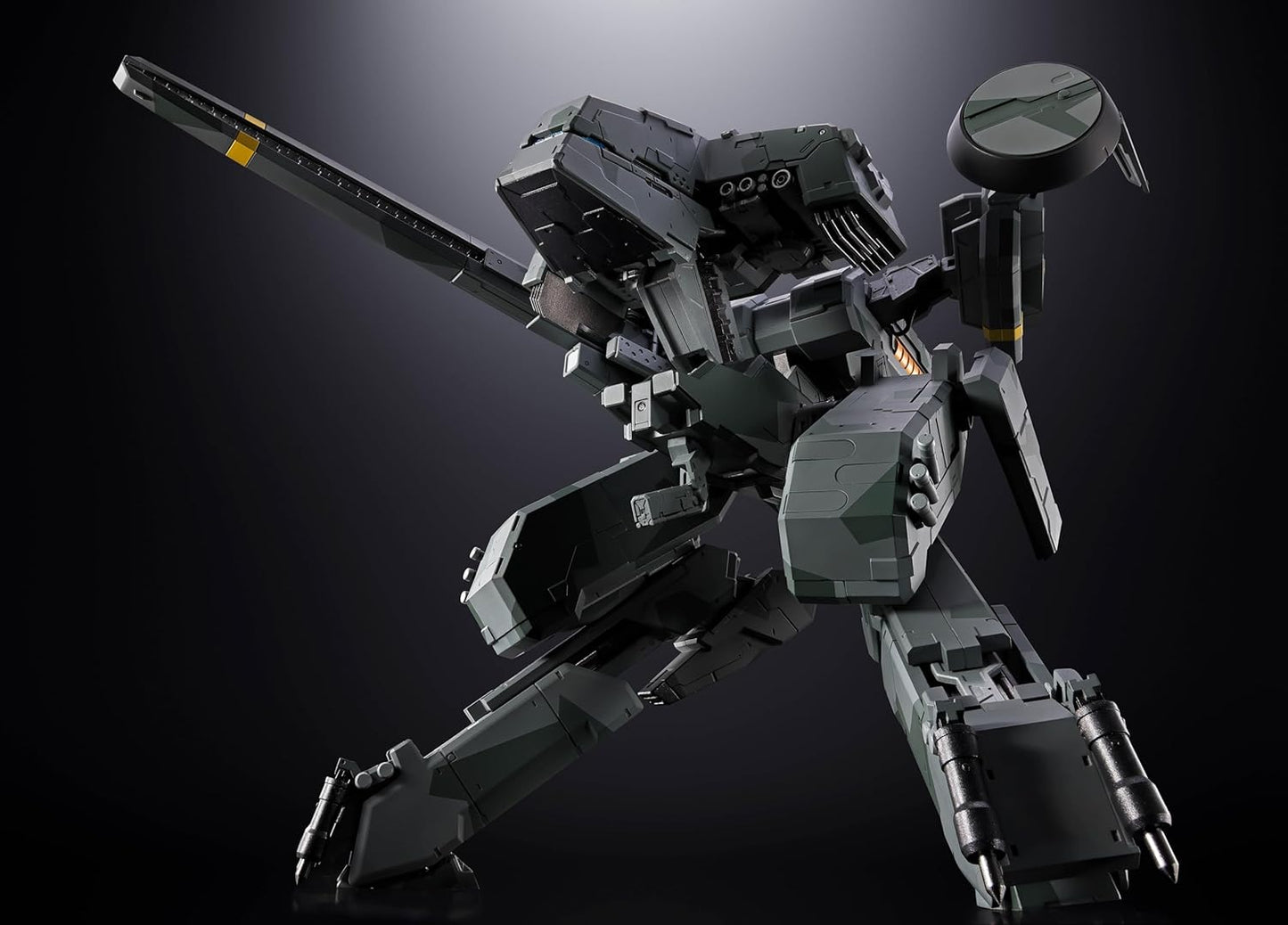TAMASHII NATIONS Chou-Goukin METAL GEAR SOLID Metal Gear REX, Approx. 6.9 inches (175 mm), ABS & Die-Cast, Pre-Painted Action Figure