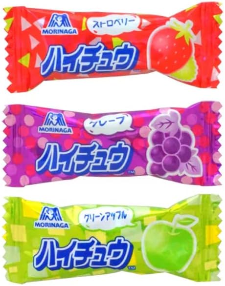 Morinaga Haichu Mini Assorted 100pcs Gift Box Large Capacity Chewing Gum Assortment