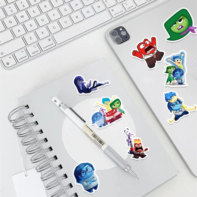 Inside Head Sticker Seal, Goods, PVC, Waterproof, Graffiti, Popular, Cute, Stylish, Anime, Manga Sticker, Notebook, Decorative, DIY, Car, Motorcycle, Helmet, PC, Snowboard, Smartphone, 100 Stickers