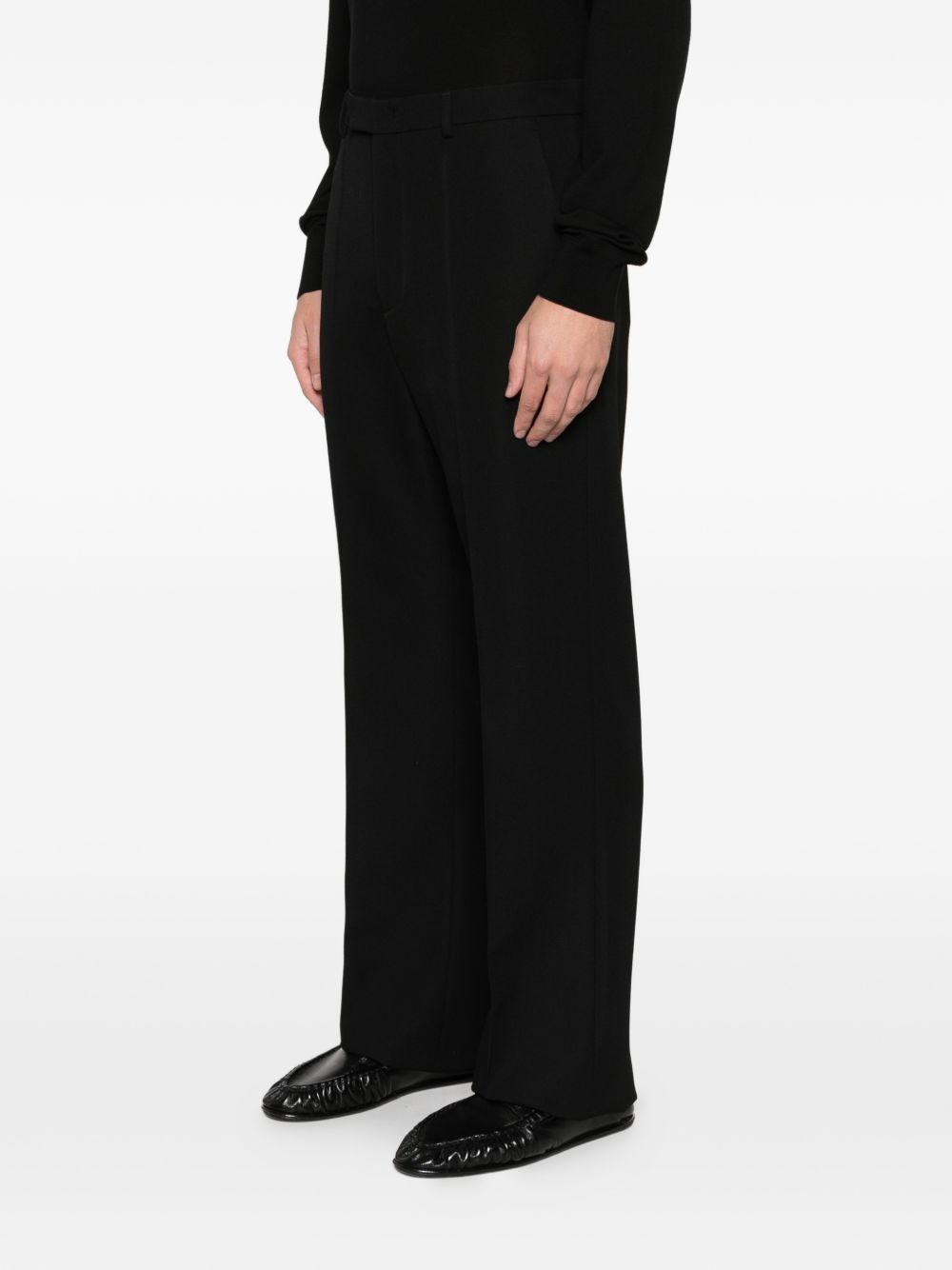 Valentino ヴァレンティノ ウール フォーマル パンツ - Image 5