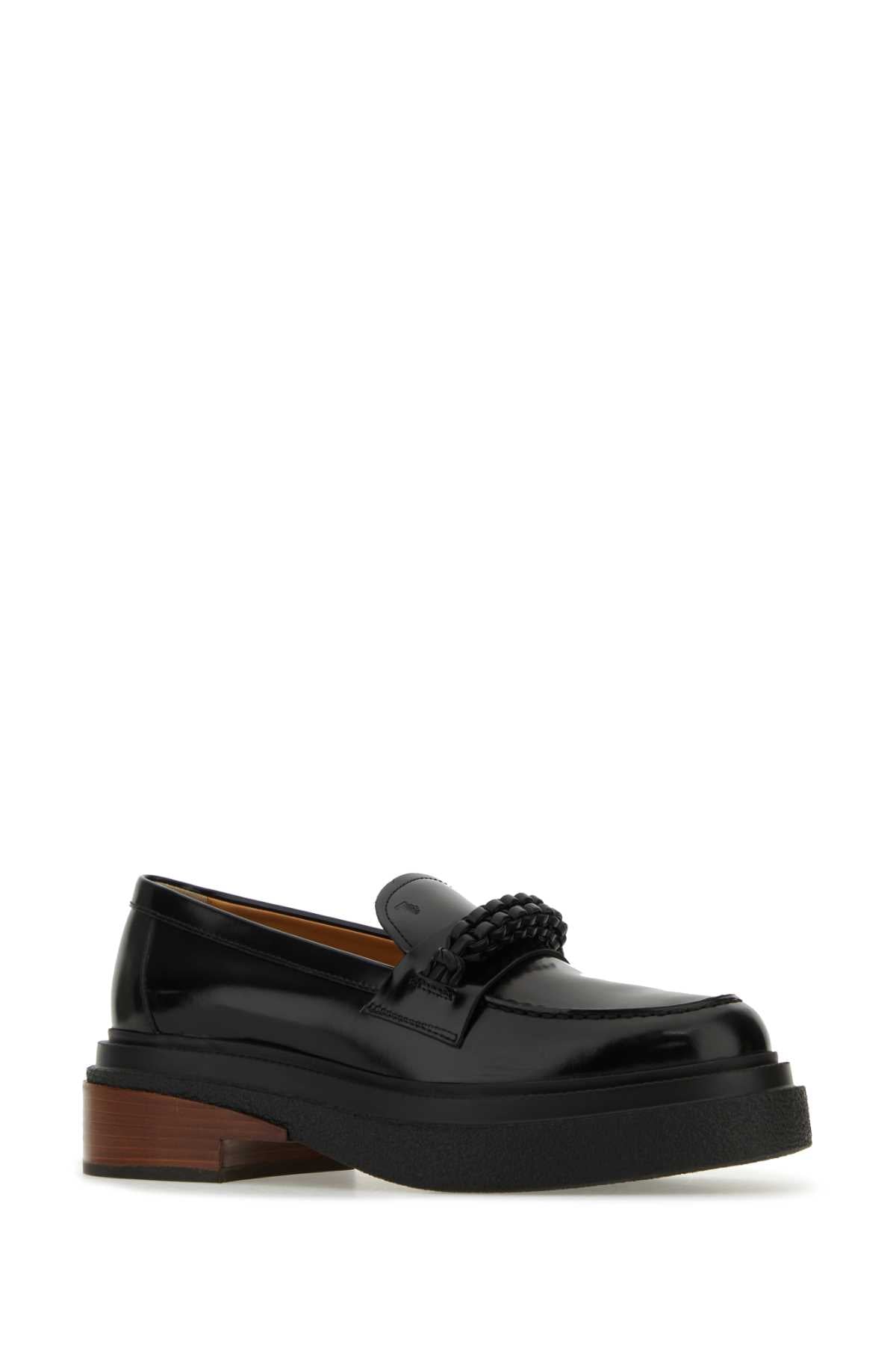 Tods トッド 'S ブラックレザーローファー - Image 5