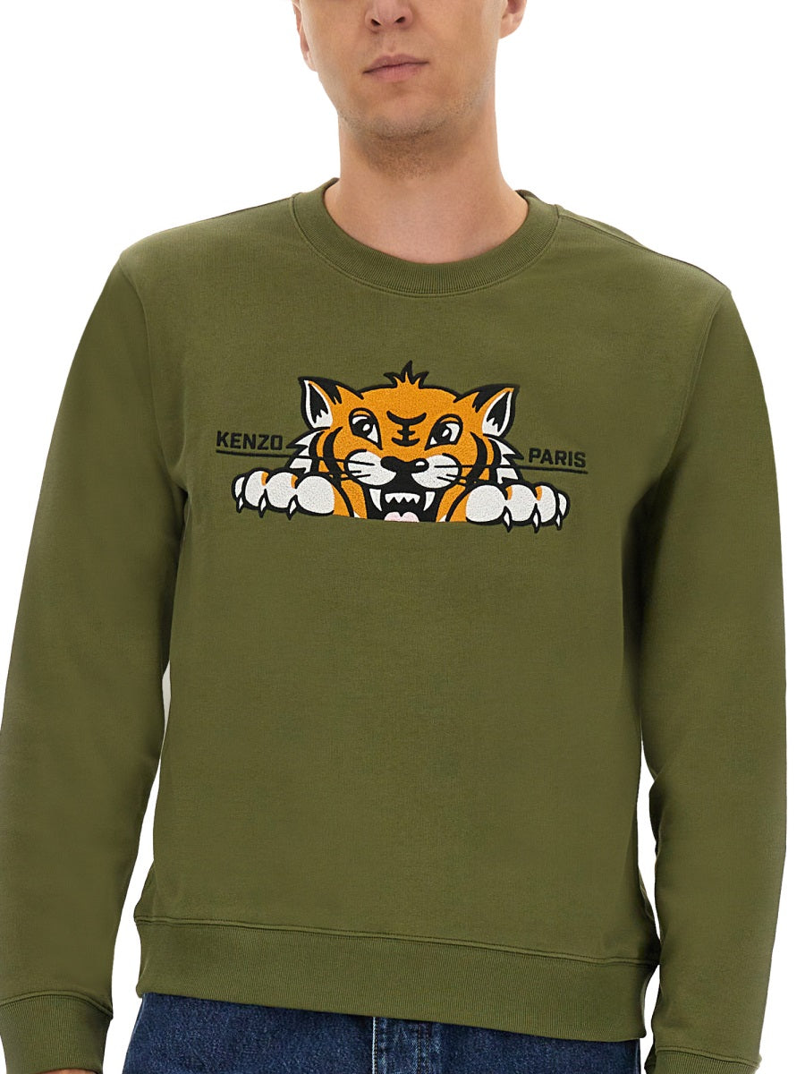 Kenzo Kenzo Silm Fit Sweatshirt - Image 5