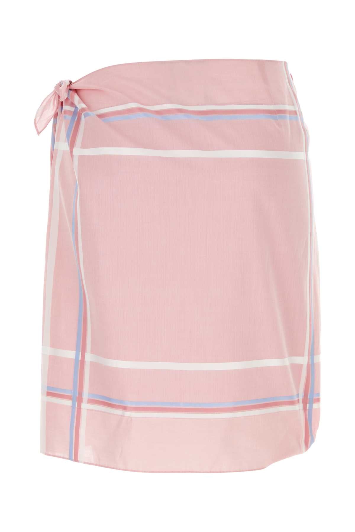 Prada プラダピンクコットンスカート - Image 5