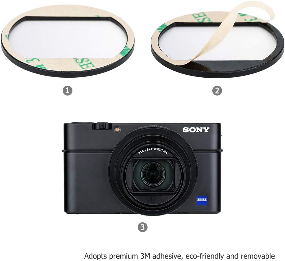 JJC UV Filter for Sony ZV-1 II RX100 VII VI V Canon PowerShot G5 X II G7 X Mark III II Filter Case with Lens Cap