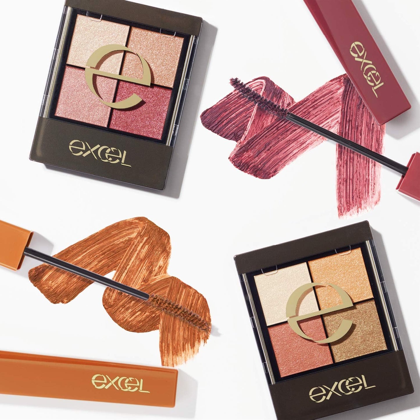 excel LC05 Long & Color Drush Mascara Limited Orange Peel 0.3 oz (8.2 g)