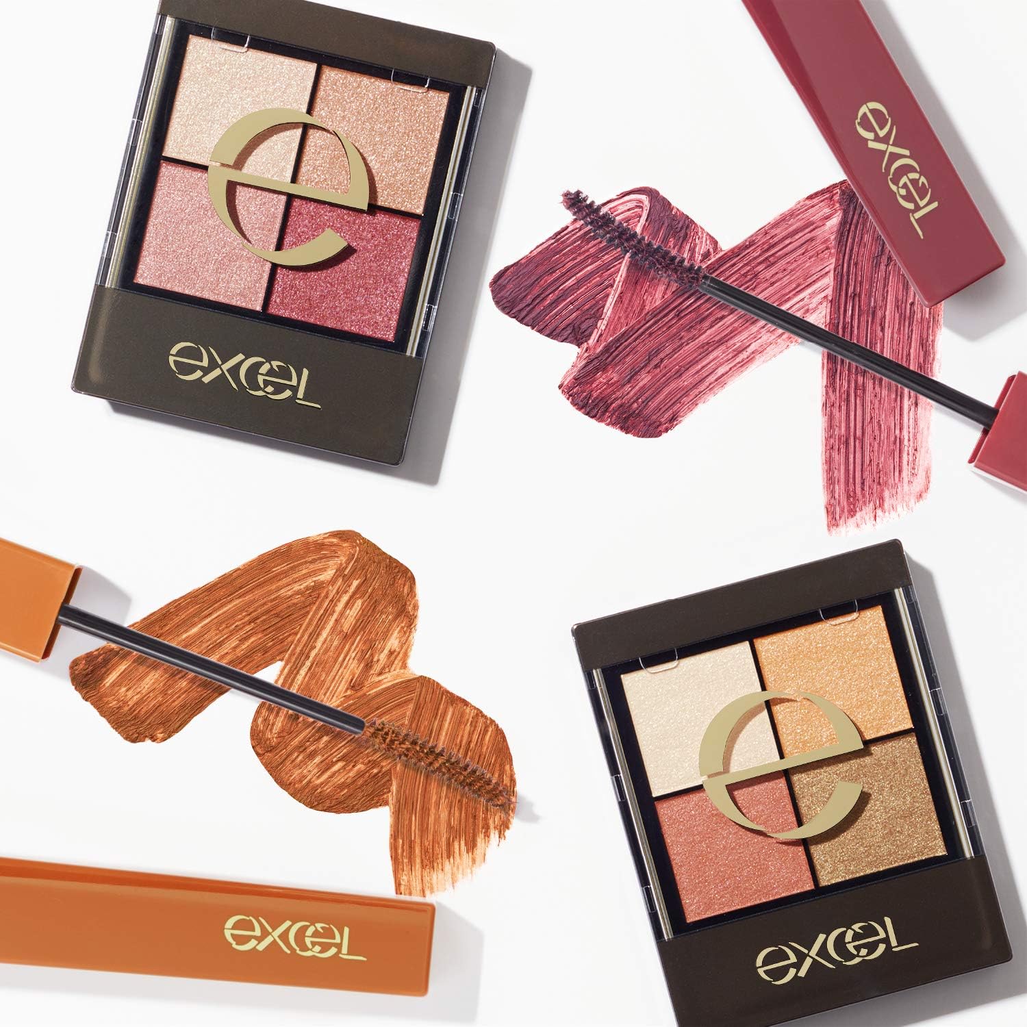 excel LC05 Long & Color Drush Mascara Limited Orange Peel 0.3 oz (8.2 g)