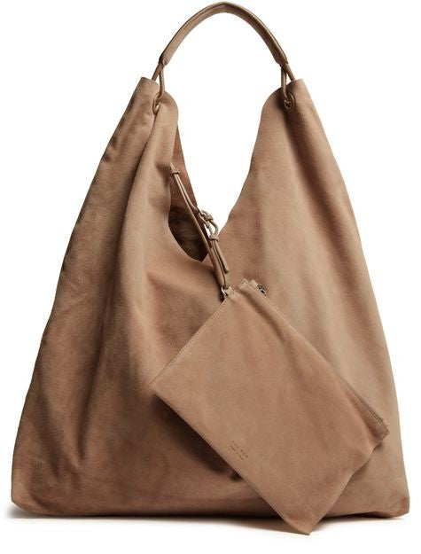 THE ROW Bindle Three bag in suede - Image 5