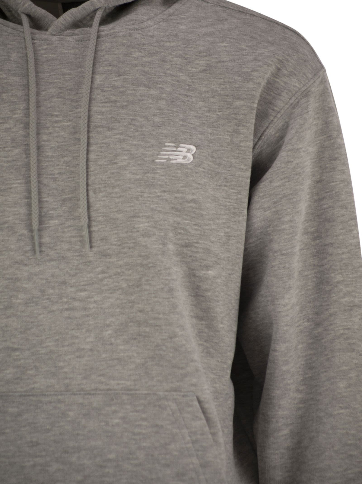 Designer Brand New Balance Essentials Hoodie With Logo - Image 5