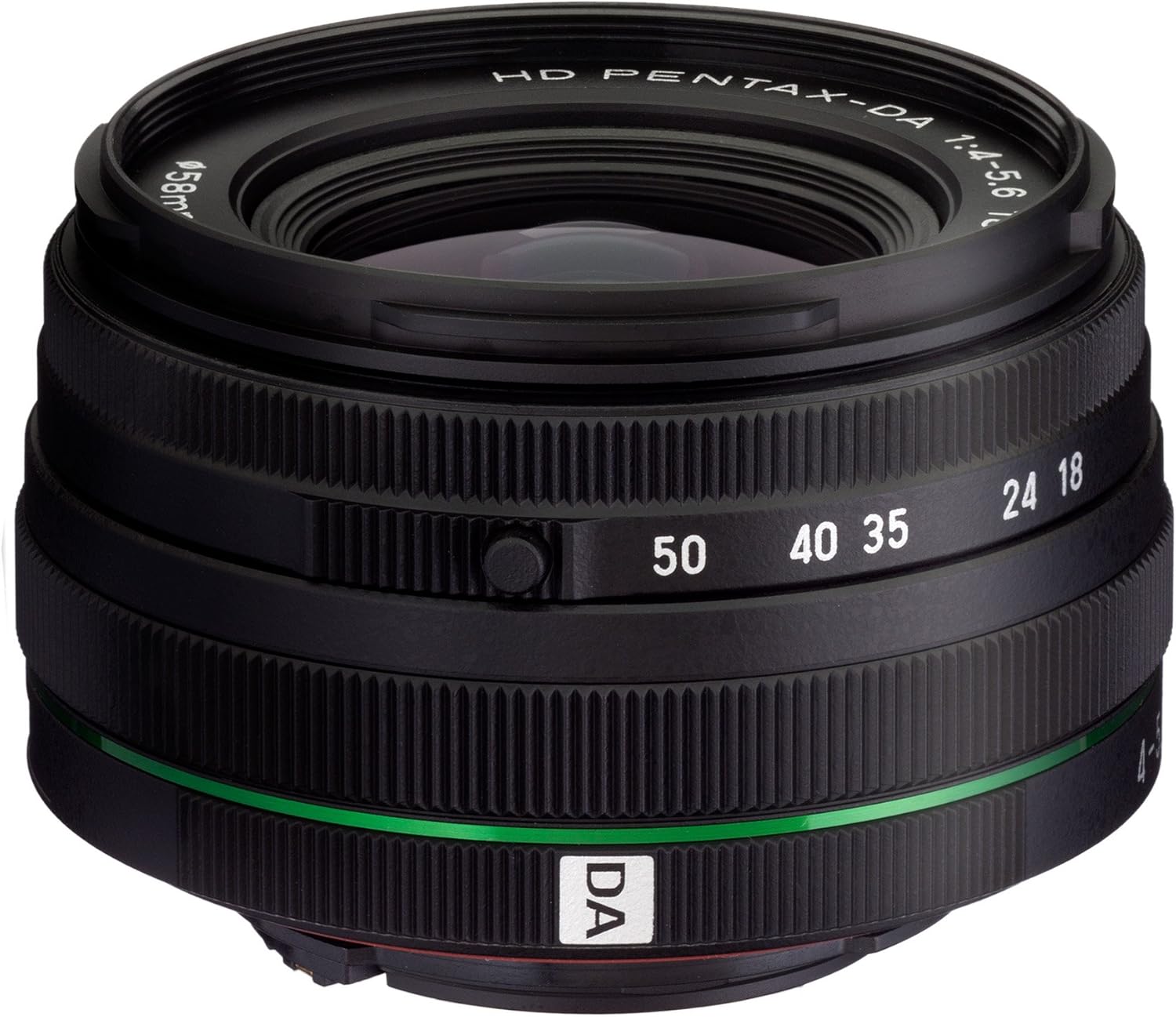 ペンタックス HD DA 18-50mm F4-5.6 DC WR レンズ - ブラック