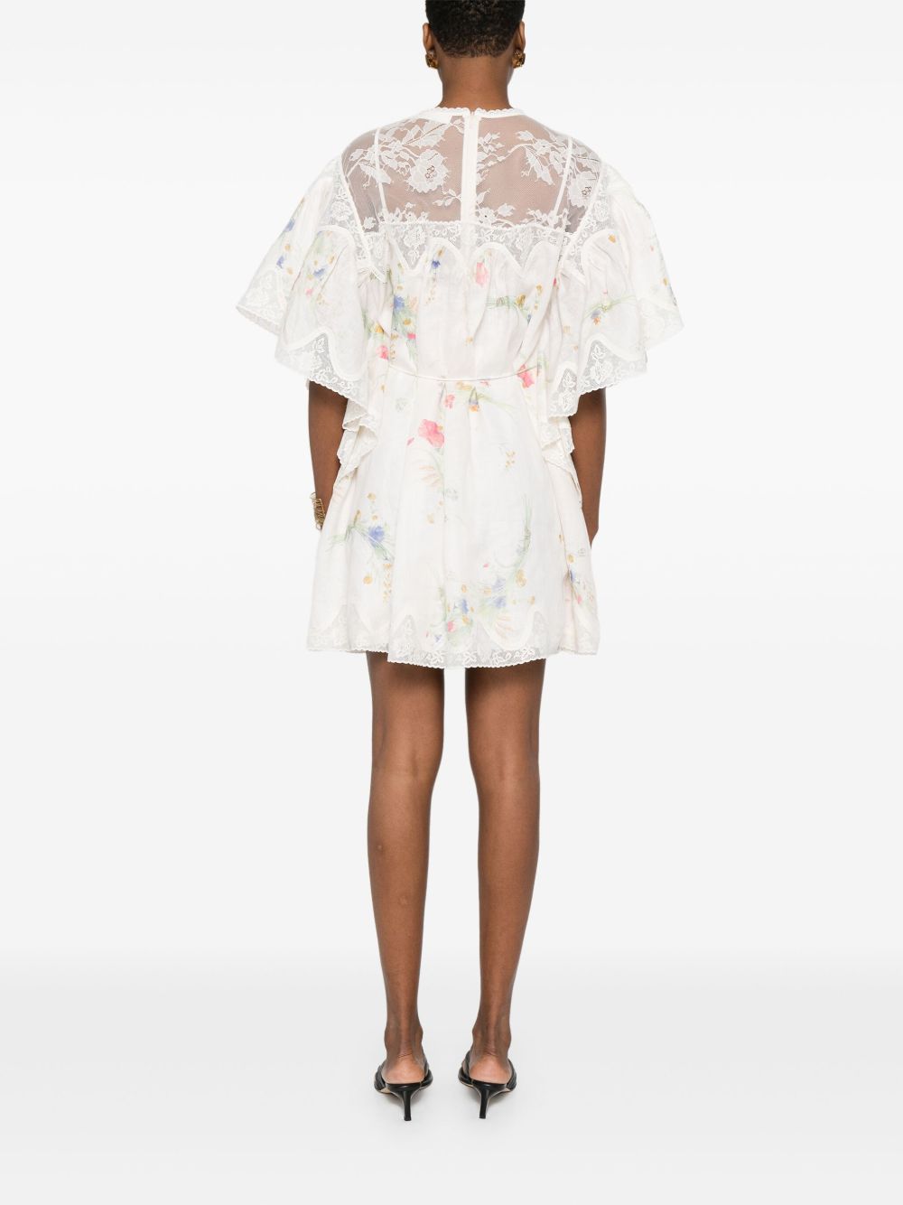 Zimmermann Zimmermann Lucky Linen Mini Dress - Image 5