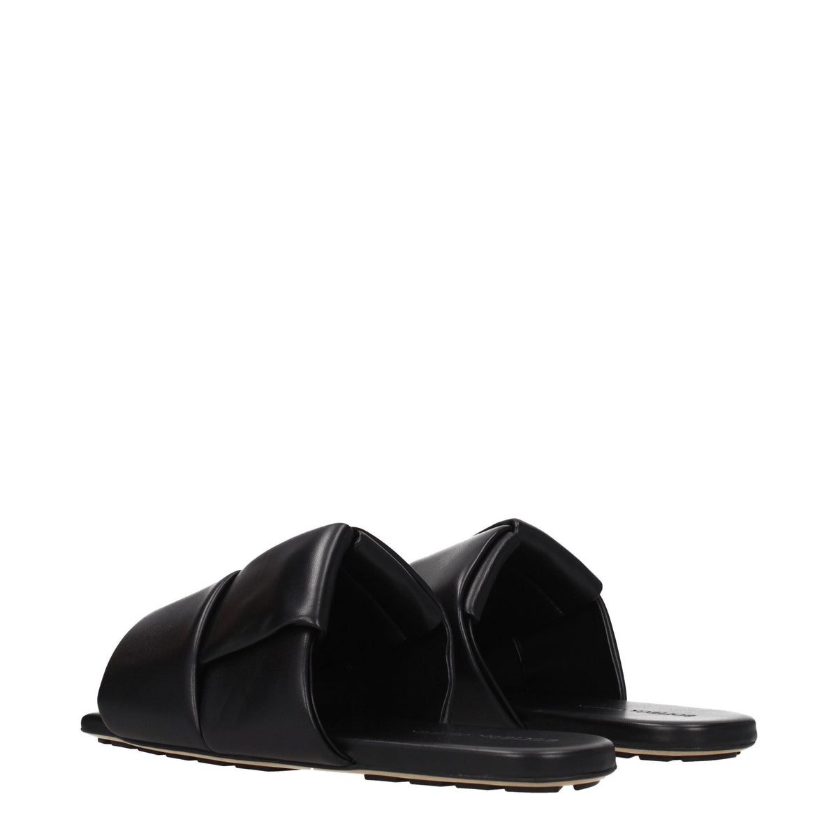 Bottega Bottega Veneta Slippers And Hooves Man Leather Black - Image 5