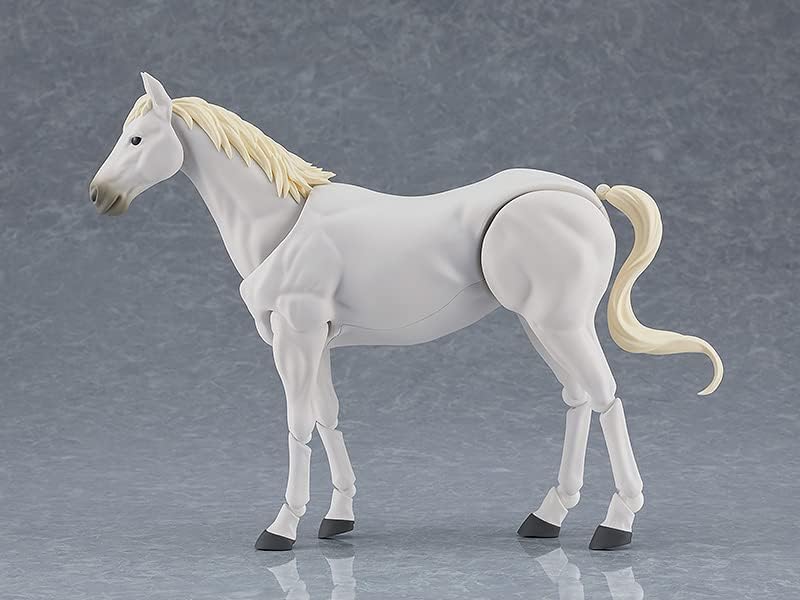 Max Factory figma Wild Horse White Non-Scale Plastic Pre-painted Action Figure