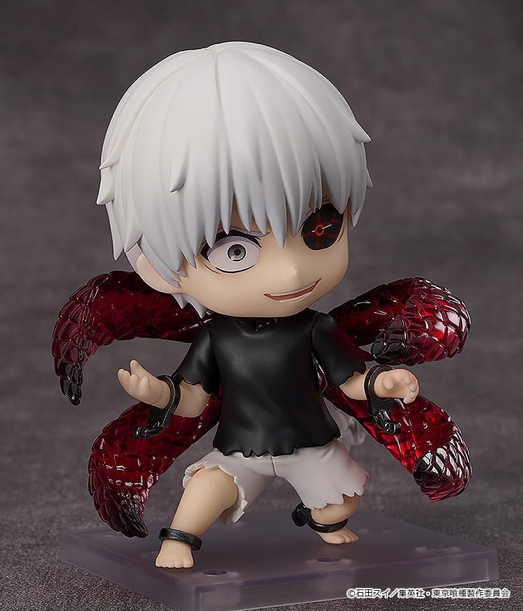 GOOD SMILE COMPANY Nendoroid Tokyo Ghoul Ken Kaneki, Non-scale, Plastic, Pre-painted Action Figure